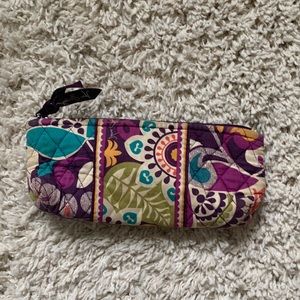 Vera Bradley pencil case/make up brush case